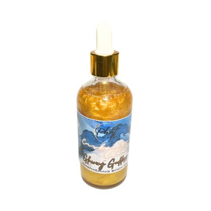 Cashmere Glow Glowing Goddess Natural Shimmer Body Oil Golden Glow | 3.2 oz