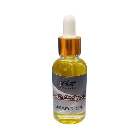 Barbershop Natural Beard Oil with Rosehip & Carrot Seed Oil | 1 oz