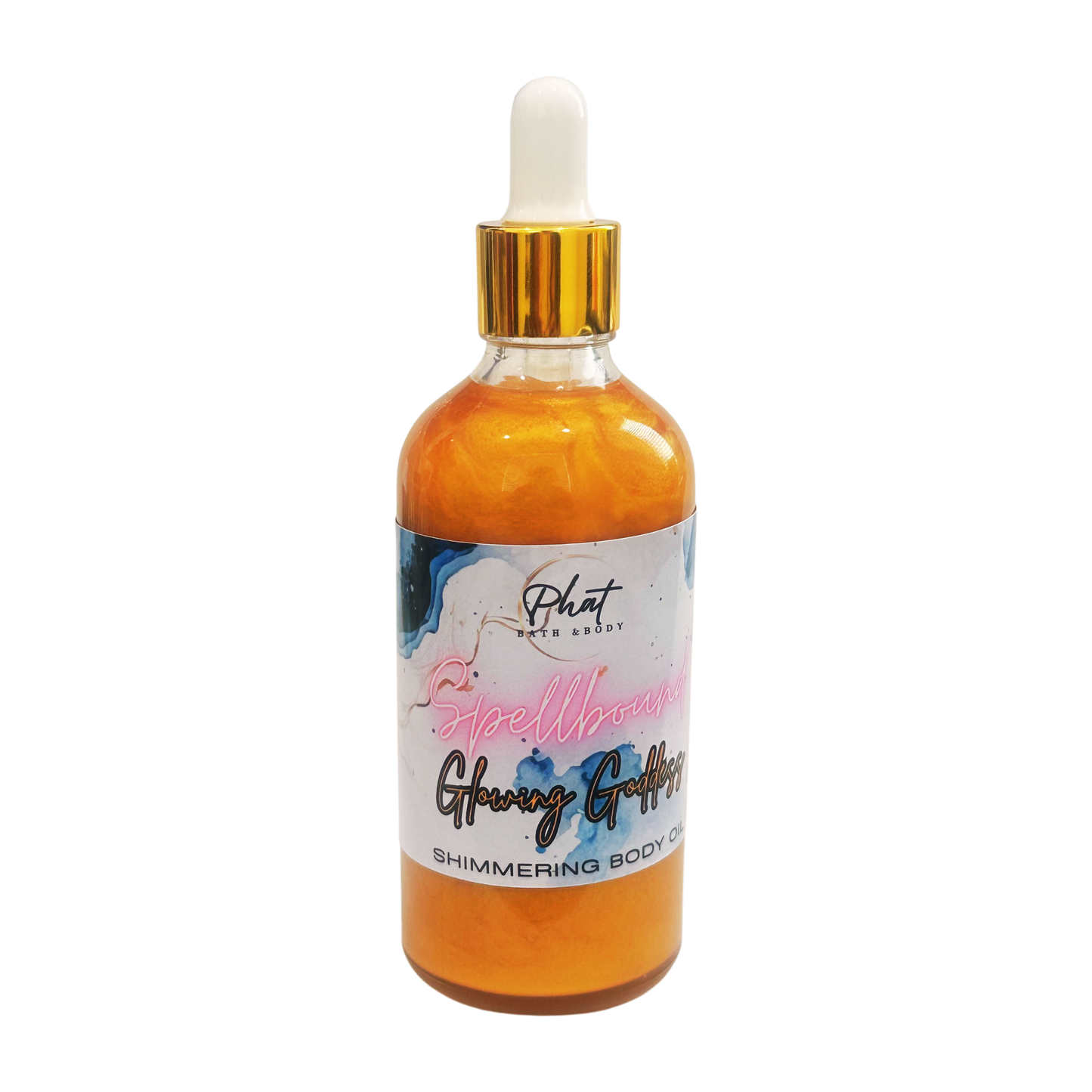 Spellbound Glowing Goddess Natural Shimmer Body Oil Golden Glow Love Spell Type | 3.2 oz
