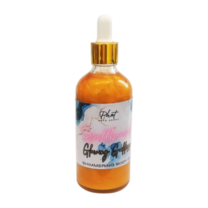 Spellbound Glowing Goddess Natural Shimmer Body Oil Golden Glow Love Spell Type | 3.2 oz