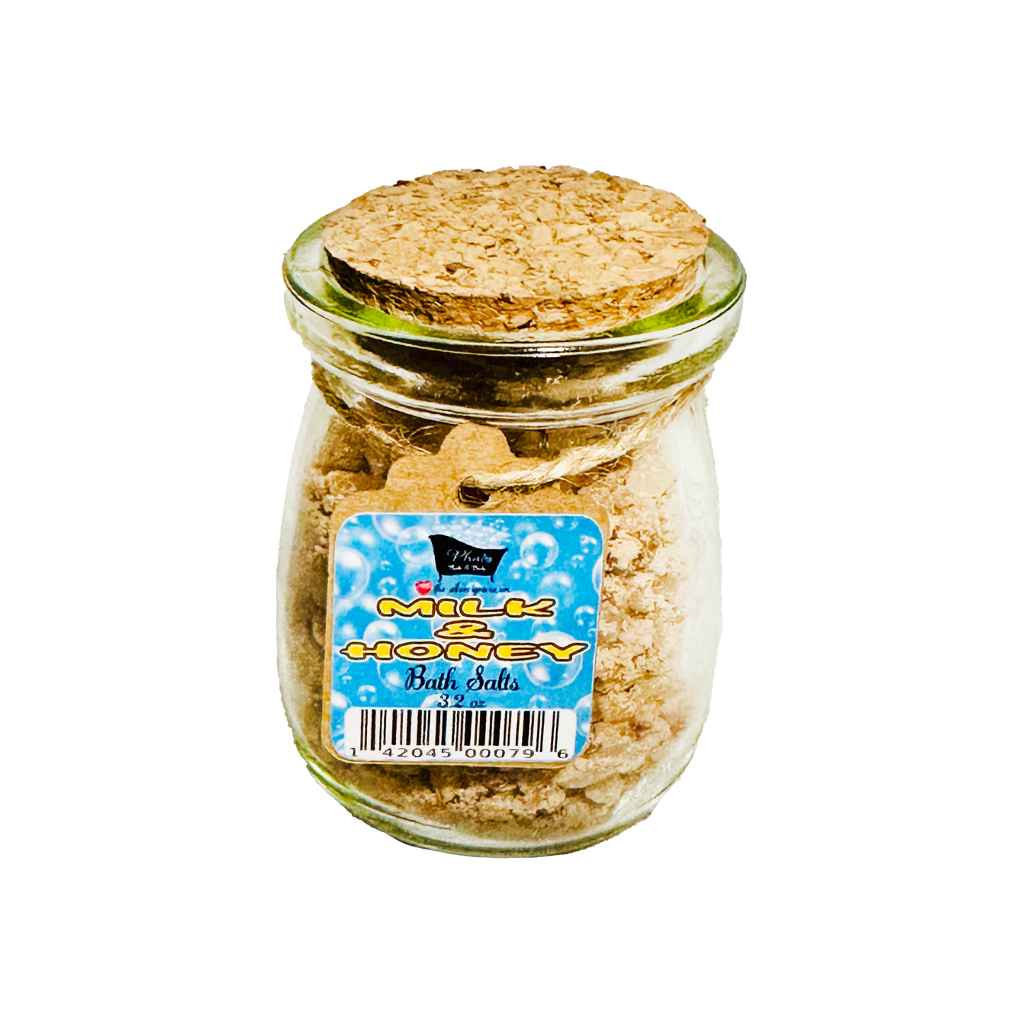 Milk & Honey Natural Bath Salts with Kaolin Avocado & Sea Salt Bath Soak | 3.5 oz