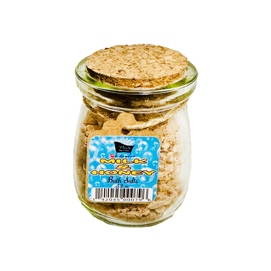 Milk & Honey Natural Bath Salts with Kaolin Avocado & Sea Salt Bath Soak | 3.5 oz