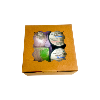 Amber & Lavender Bath & Body Gift Box