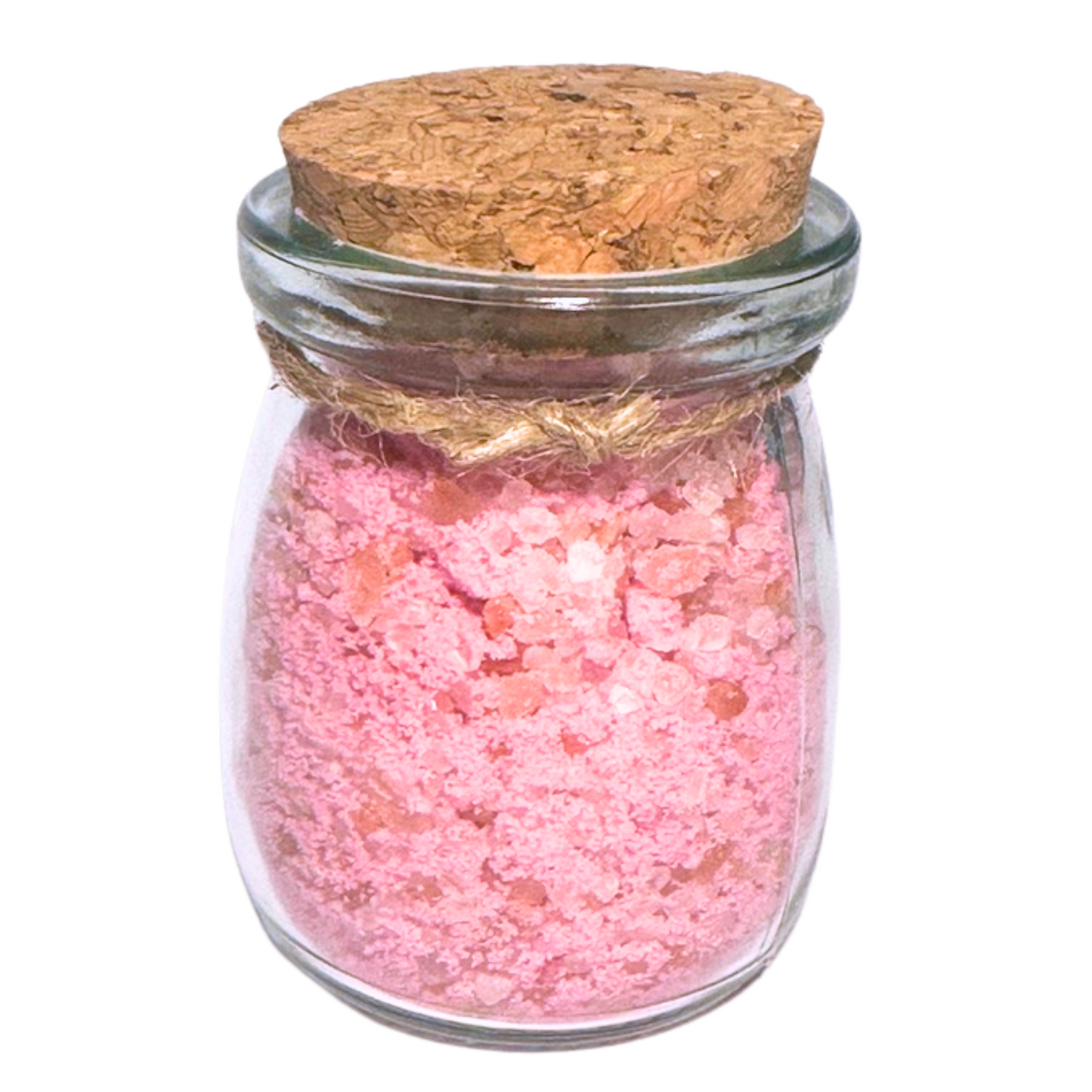 Cotton Candy Natural Bath Salts Kaolin Avocado Sea Salt Bath Soak 3.5 oz