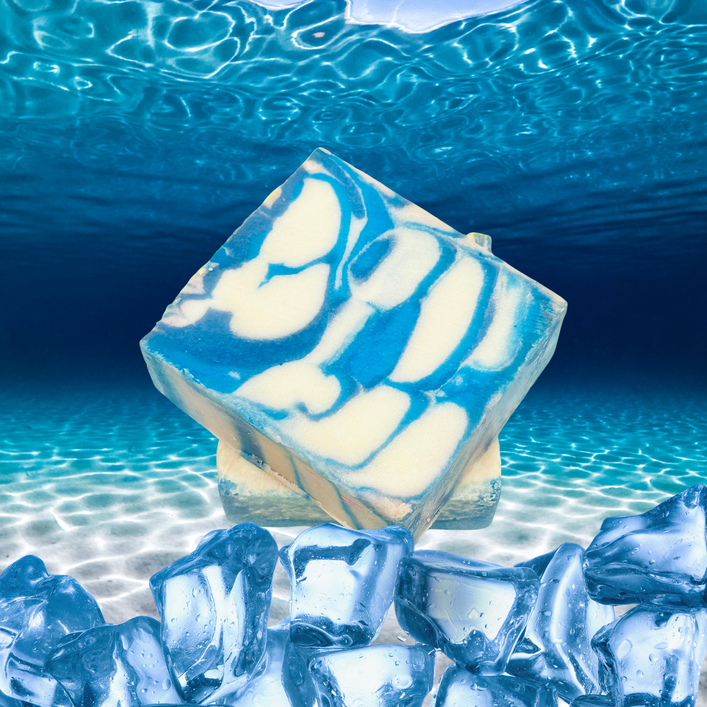 Agua Fria Handmade Natural Bar Soap For Men Coconut & Olive Oil Soap Cool Water Type