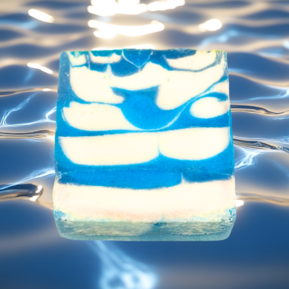 Agua Fria Handmade Natural Bar Soap For Men Coconut & Olive Oil Soap Cool Water Type