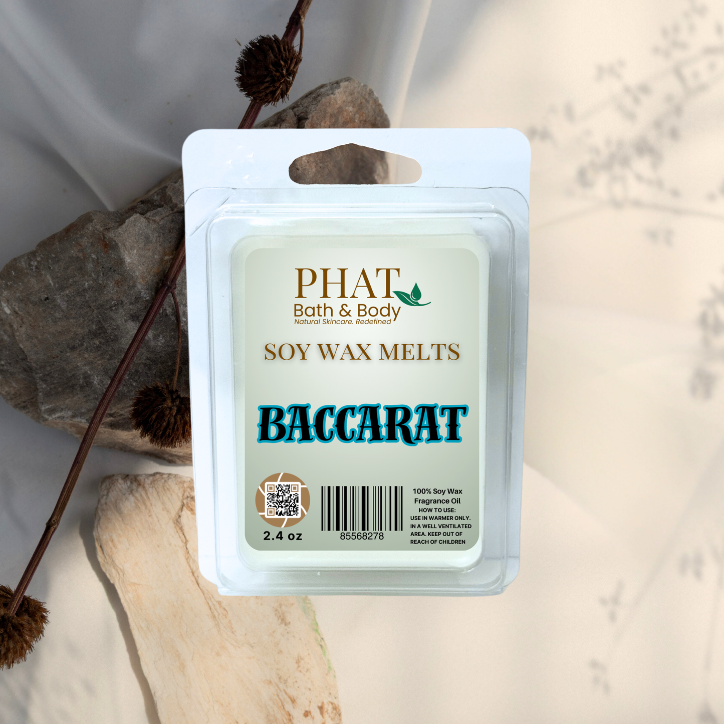 Baccarat Natural Soy Wax Melts Baccarat Rouge 540 Type | 2.4 oz