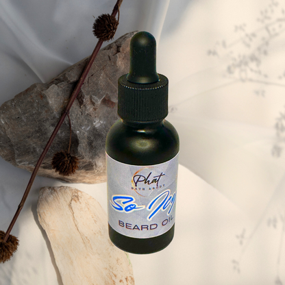 So Icy Natural Beard Oil with Rosehip & Carrot Seed Oil Black Ice Type | 1 oz