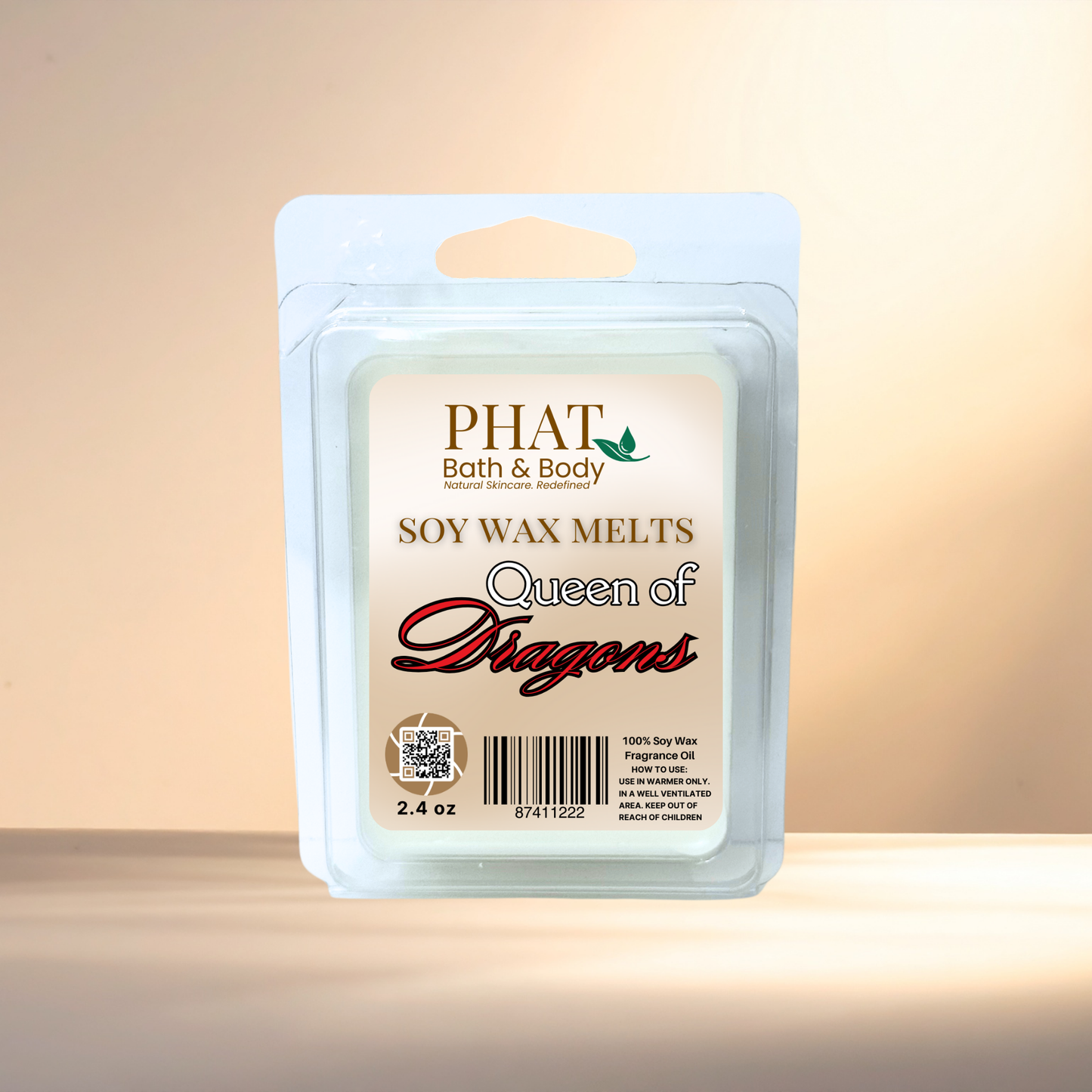 Queen of Dragons Soy Wax Melts Dragons Blood Type | 2.4 oz