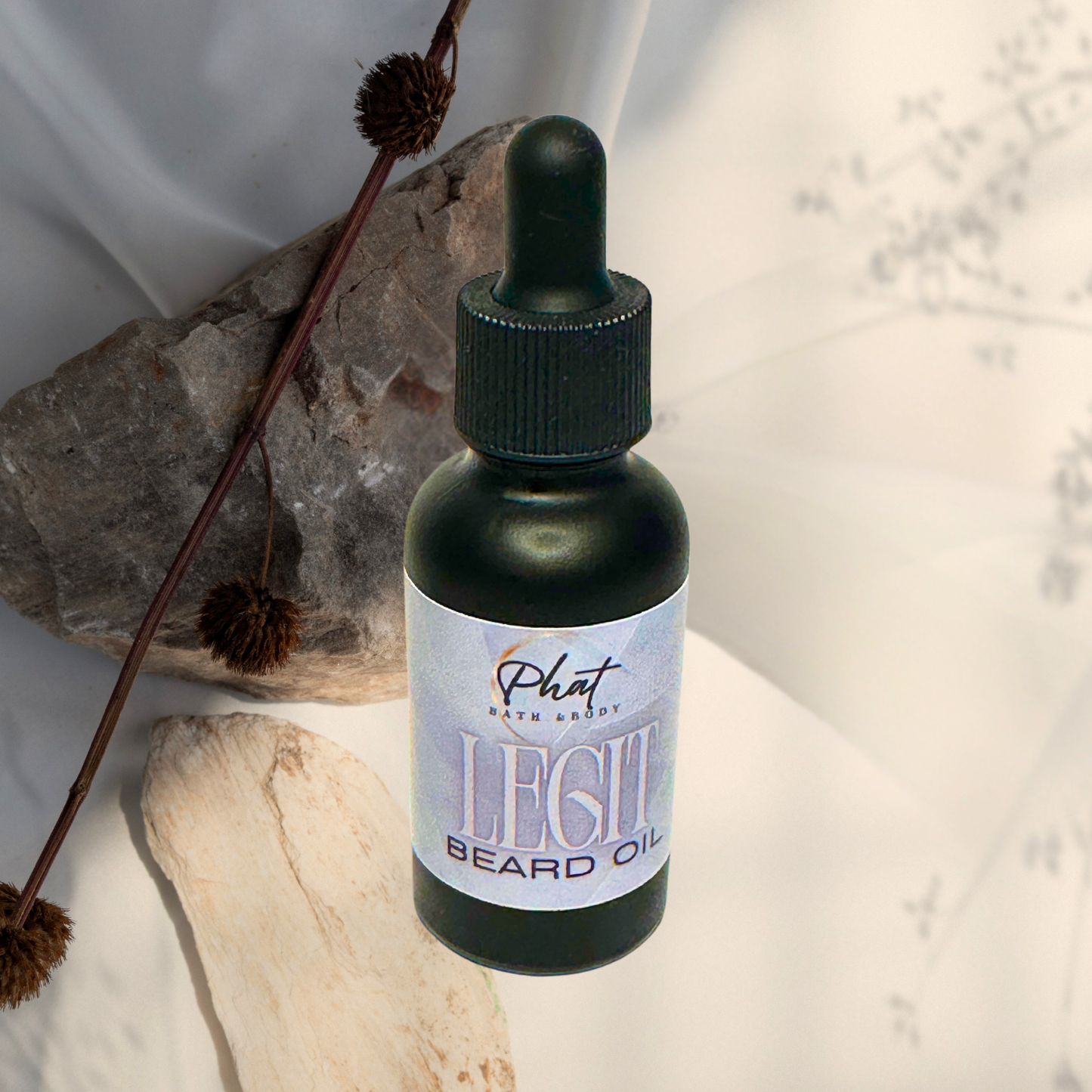 Legit Natural Beard Oil with Rosehip & Carrot Seed Oil Palo Santo Type | 1 oz
