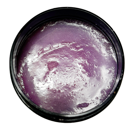 Amber and Lavender Whipped Shea Sugar Scrub Cocoa Butter 4 oz