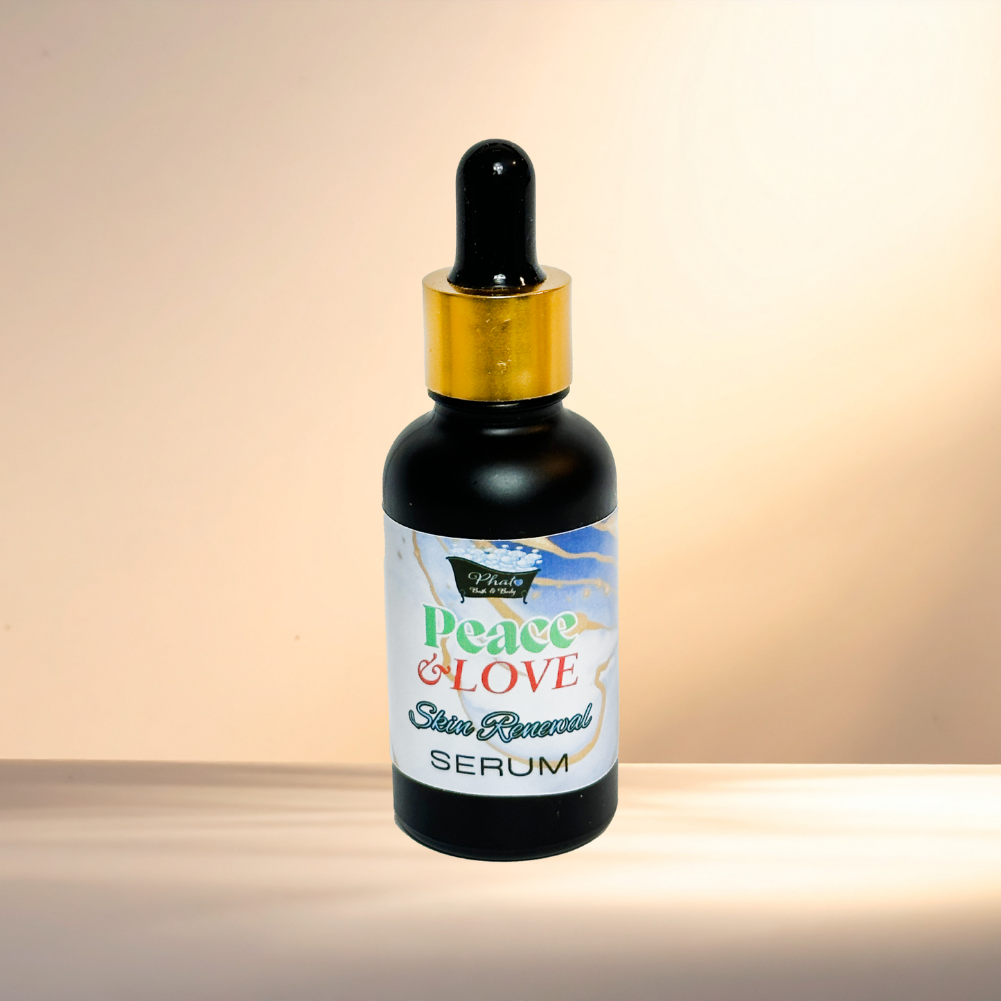 Peace & Love Skin Renewal Serum Patchouli Natural Retinol Anti Aging Skin Therapy | 1 oz