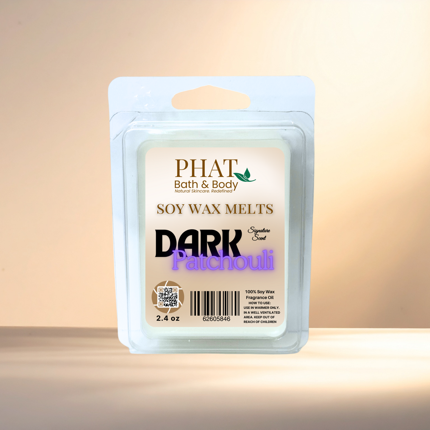 Dark Patchouli Signature Scent Soy Wax Melts | 2.4 oz