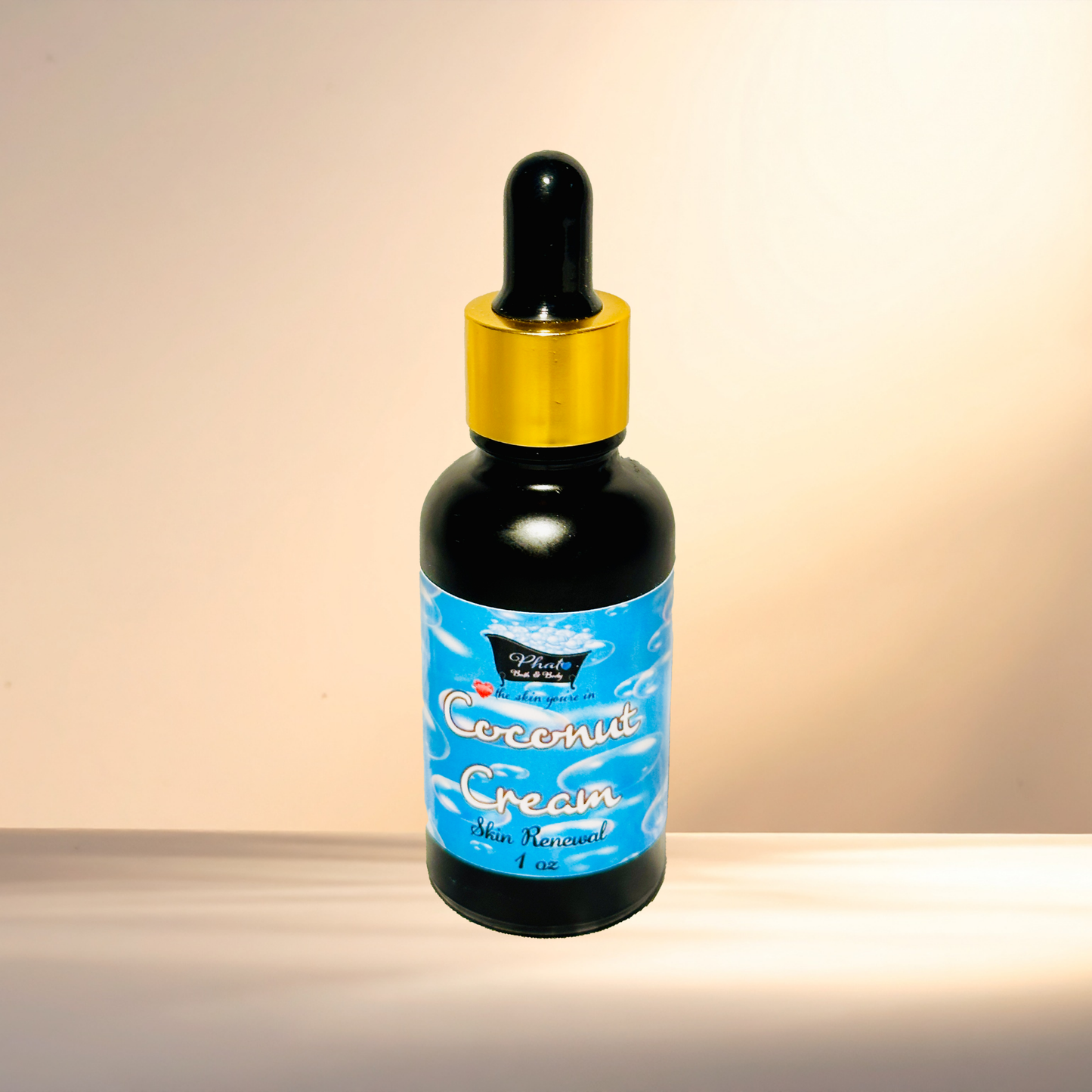 Coconut Cream Skin Renewal Serum Natural Retinol Anti Aging Skin Therapy | 1 oz