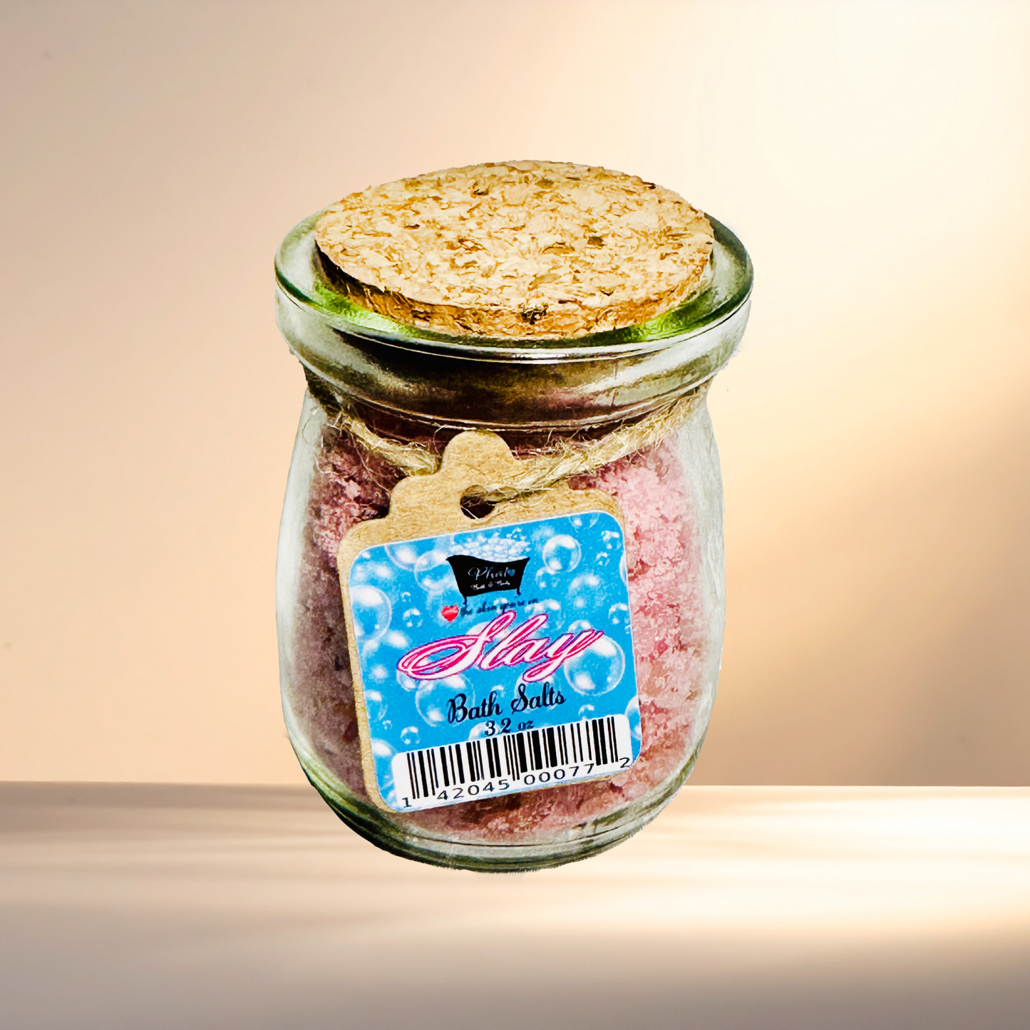 Slay Natural Bath Salts with Kaolin Avocado & Sea Salt Bath Soak Bite Me Type | 3.5 oz