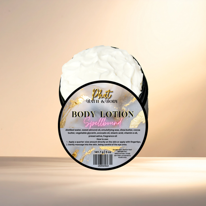 Spellbound Organic Moisturizing Body Lotion with Shea & Cocoa Butter Love Spell Type | 5 oz