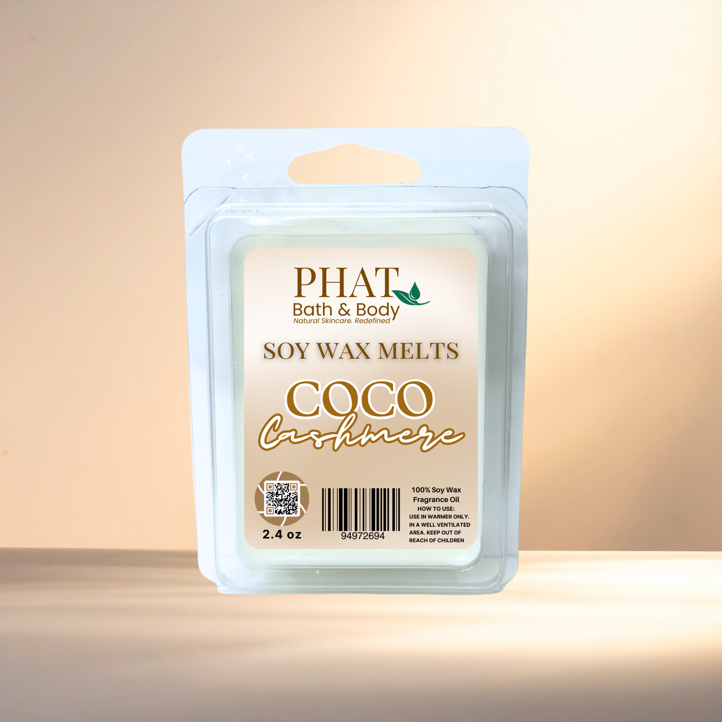 Coco Cashmere Soy Wax Melts Cocoa Butter Cashmere Type | 2.4 oz