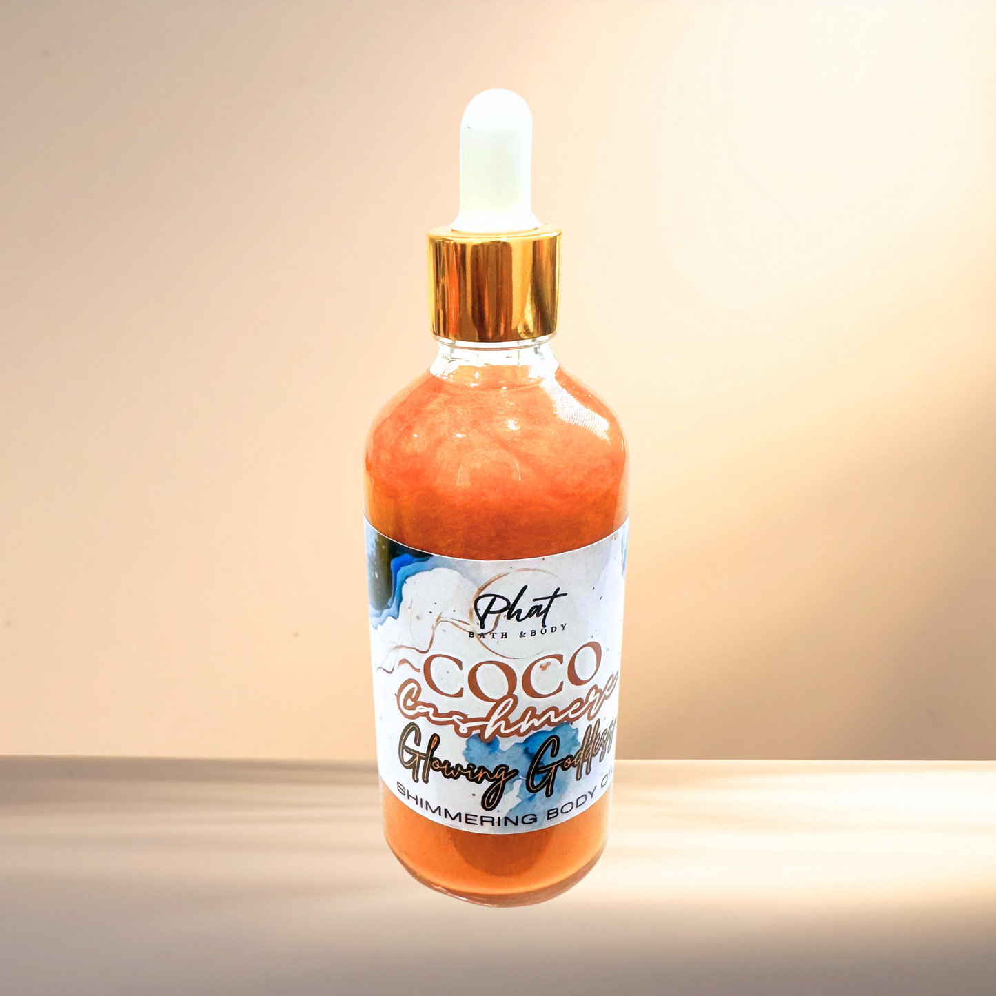 Coco Cashmere Glowing Goddess Natural Shimmer Body Oil Cocoa Butter Cashmere Type | 3.2 oz