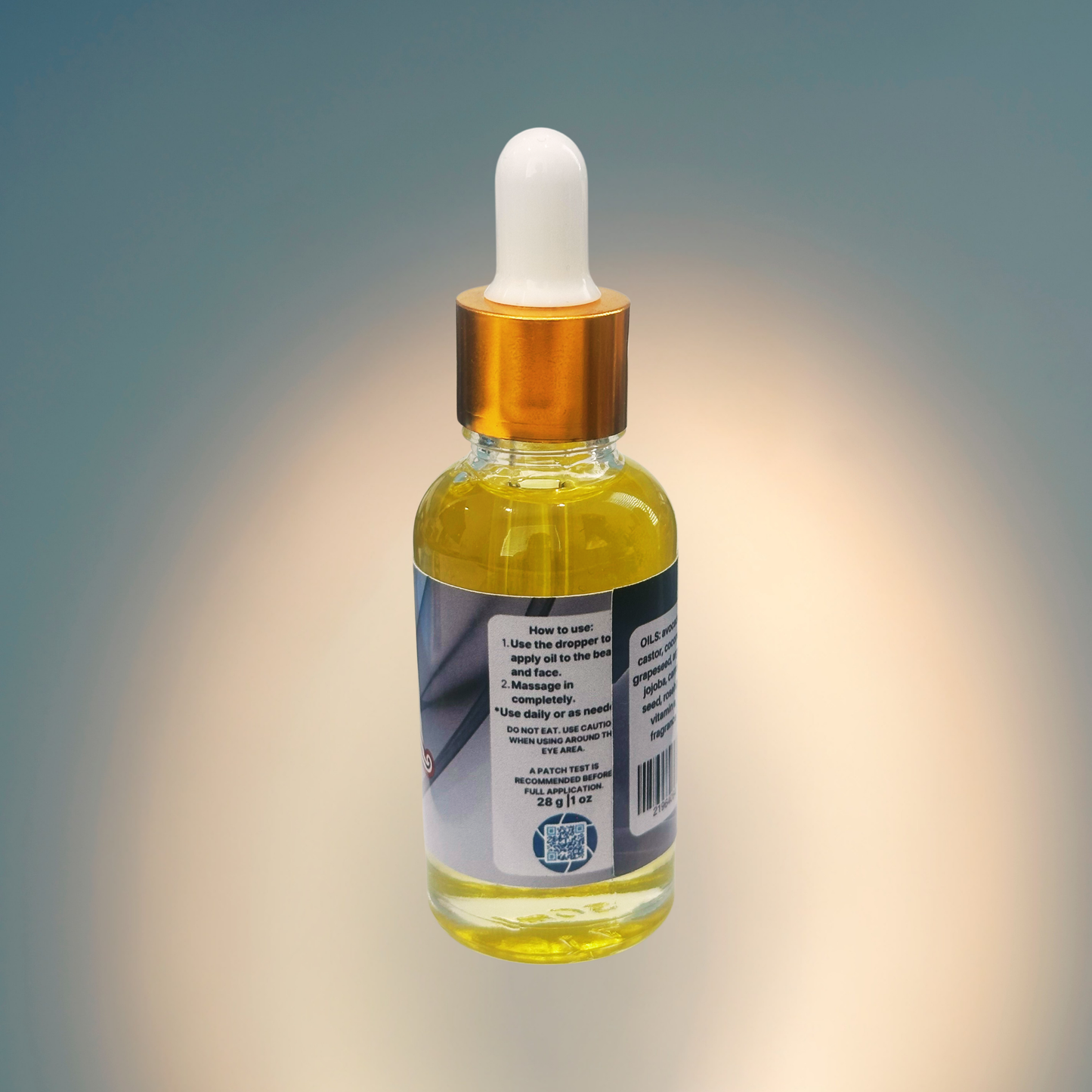 Sandalwood Natural Beard Oil with Rosehip Essential & Carrot Seed Oil | 1 oz