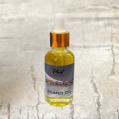 Barbershop Natural Beard Oil with Rosehip & Carrot Seed Oil | 1 oz