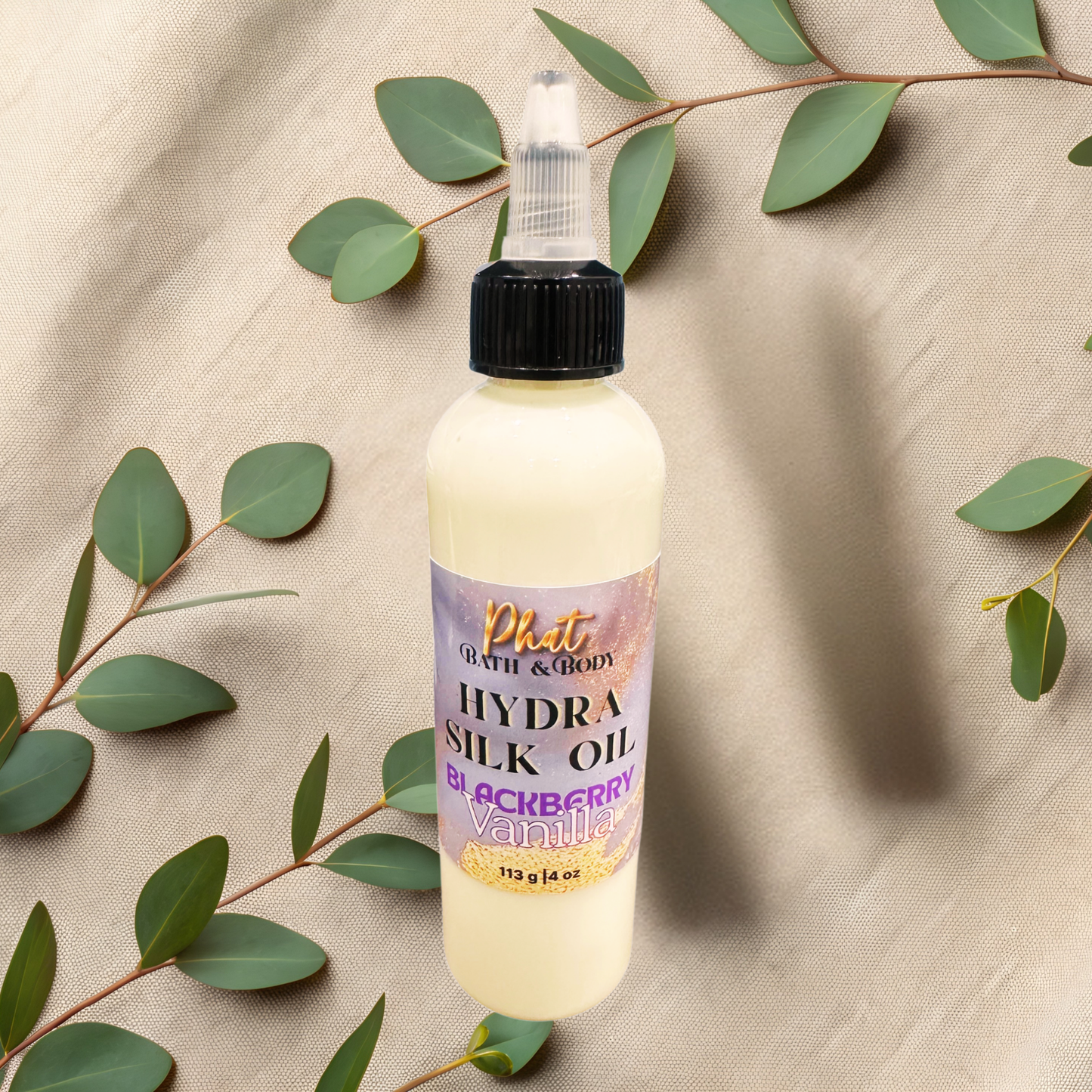 Blackberry Vanilla | Hydra Silk Hair Oil | Hydrate | Smooth | Restore | 4 oz