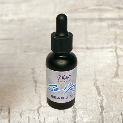 So Icy Natural Beard Oil with Rosehip & Carrot Seed Oil Black Ice Type | 1 oz