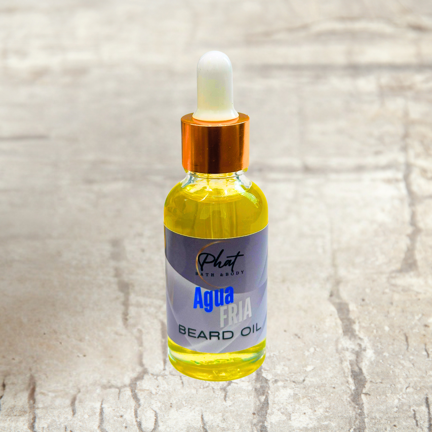 Agua Fria Natural Beard Oil with Rosehip & Carrot Seed Oil Cool Water Type | 1 oz