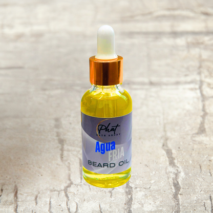 Agua Fria Natural Beard Oil with Rosehip & Carrot Seed Oil Cool Water Type | 1 oz