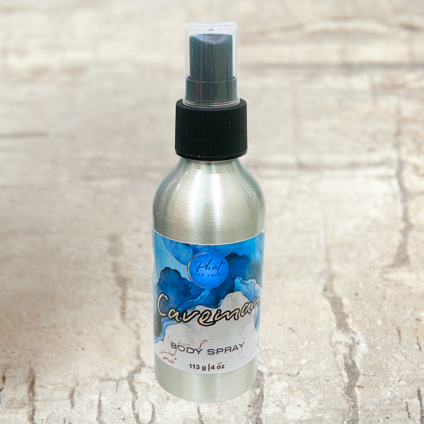 Caveman Fragrance Body Spray for Men Man Cave Type | 4 oz