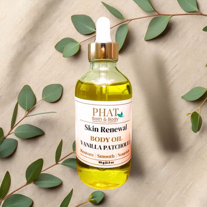 Vanilla Patchouli Skin Renewal Body Oil