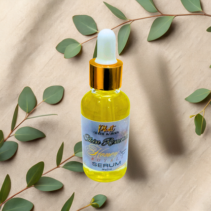 Honey Royale Signature Scent Skin Renewal Serum Natural Retinol Anti Aging Skin Therapy | 1 oz