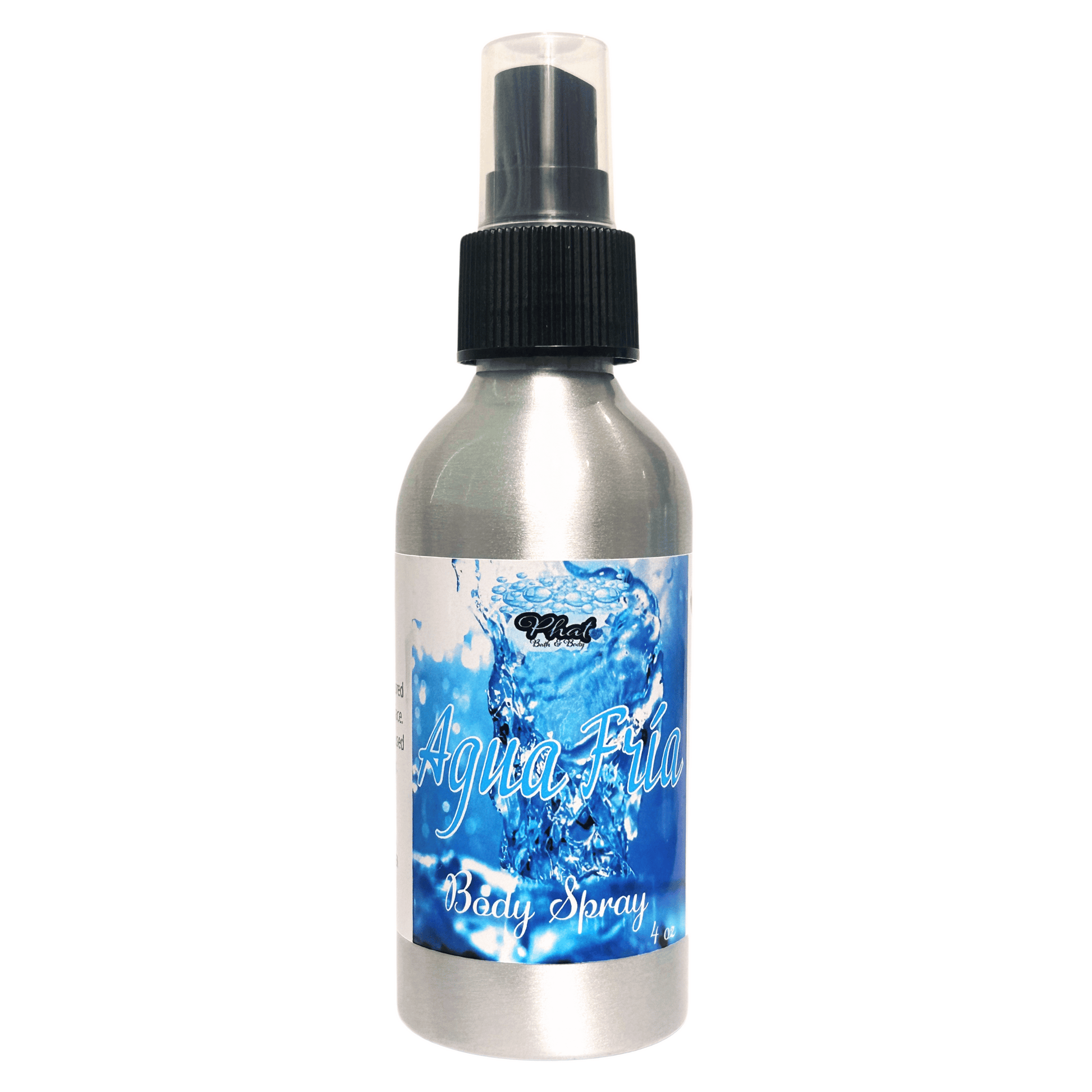 Agua Fria Fine Fragrance Mist Body Splash Spray for Men Cool Water Type