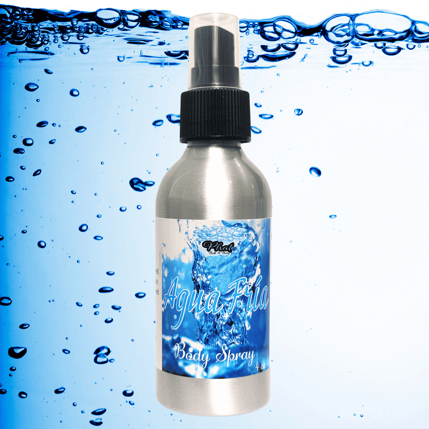 Agua Fria Fine Fragrance Mist Body Splash Spray for Men Cool Water Type