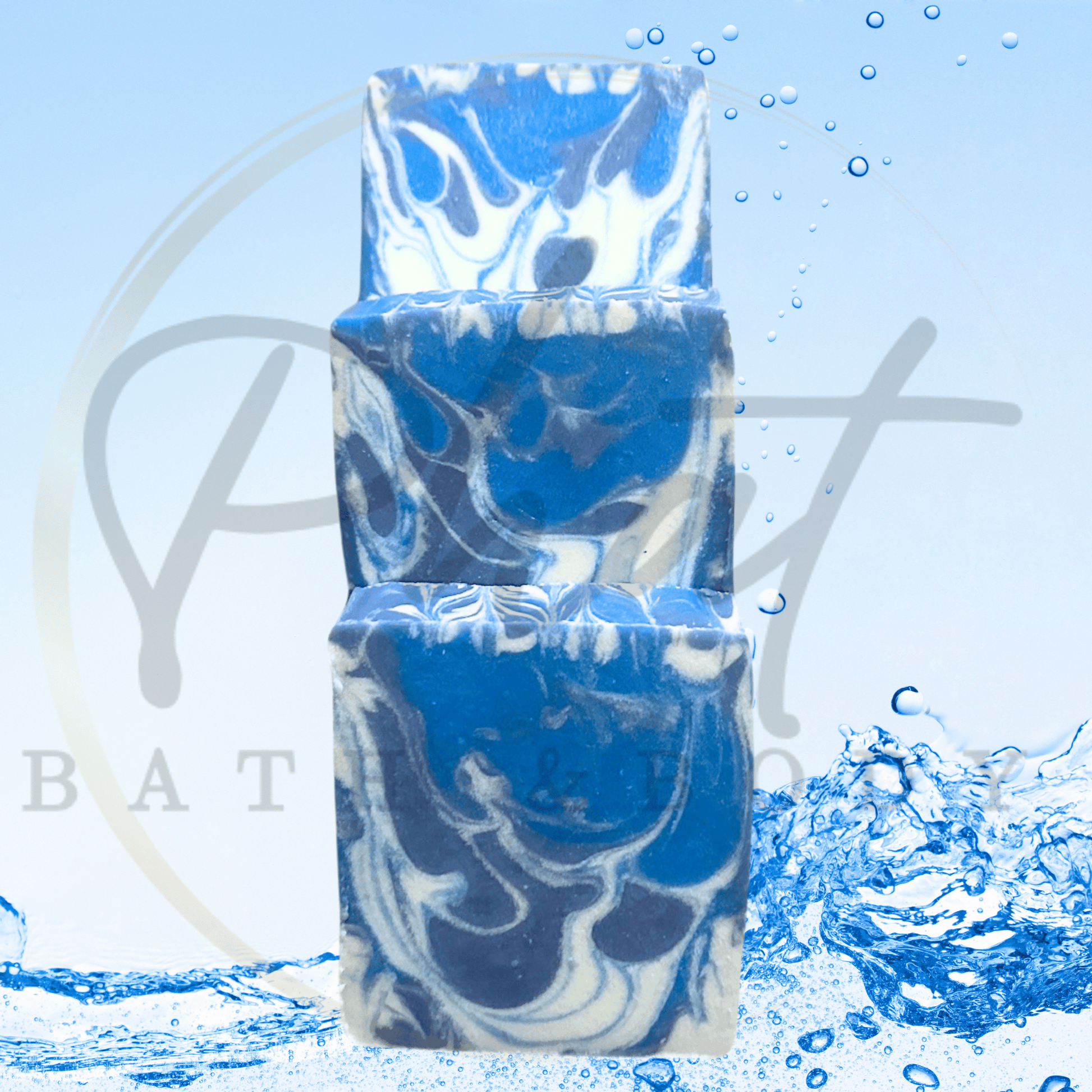 Agua Fria Handmade Natural Bar Soap For Men Cool Water