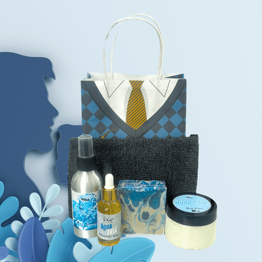 Agua Fria Men's Bath and Body Gift Set Cool Water Type