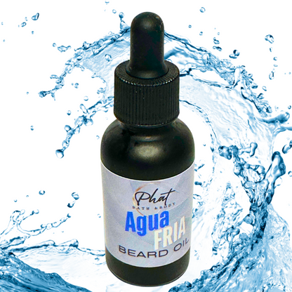 Agua Fria Natural Beard Oil with Rosehip and Carrot Seed Oil Cool Water