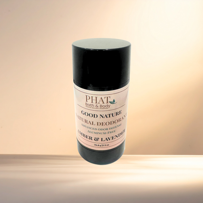 Amber & Lavender | Good Nature | Natural Deodorant | 2.5 oz