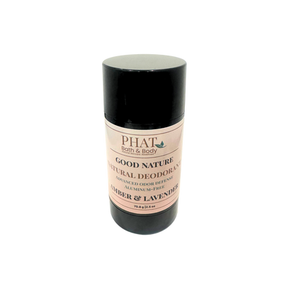 Amber & Lavender | Good Nature | Natural Deodorant | 2.5 oz