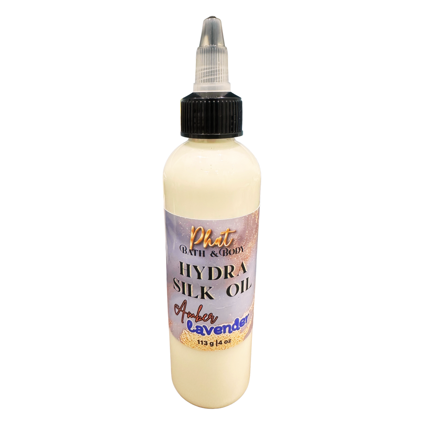 Amber & Lavender | Hydra Silk Oil | Hydrate | Smooth | Restore | 4 oz