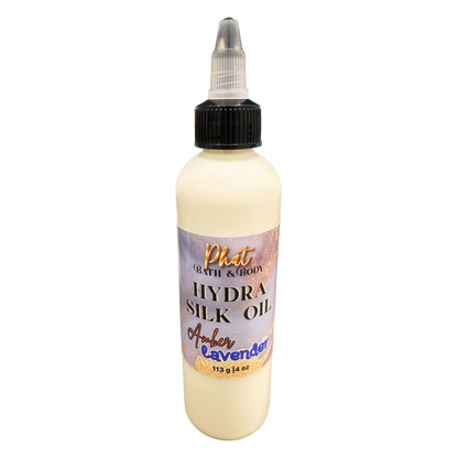 Amber & Lavender | Hydra Silk Oil | Hydrate | Smooth | Restore | 4 oz