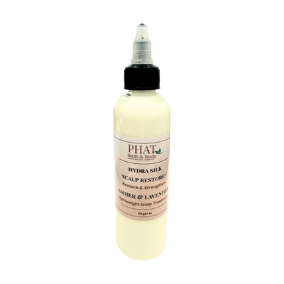 Amber & Lavender | Hydra Silk Scalp Restore+ | 4 oz