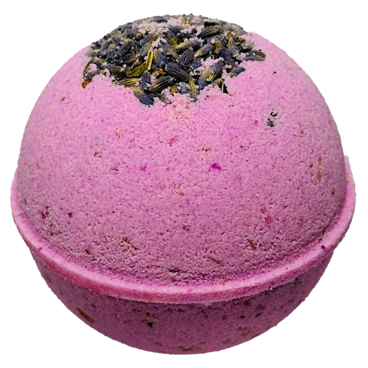 Amber and Lavender Bath Bomb