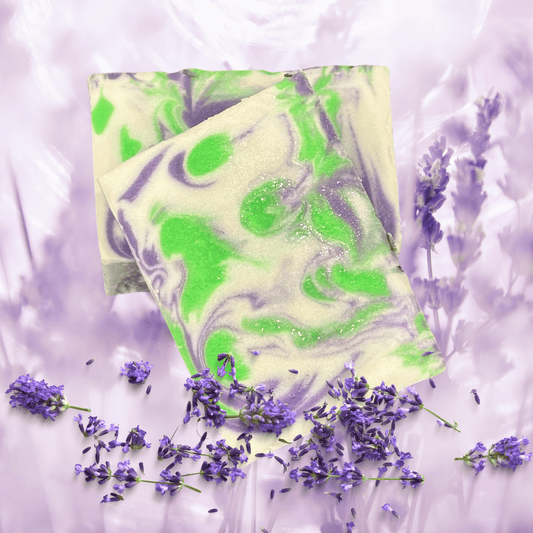 Amber and Lavender Handmade Natural Bar Soap