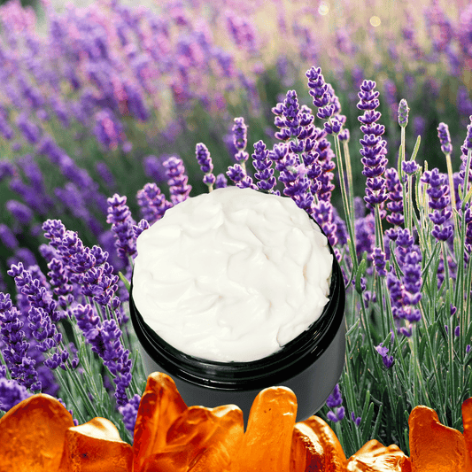 Amber and Lavender Organic Moisturizing Body Lotion