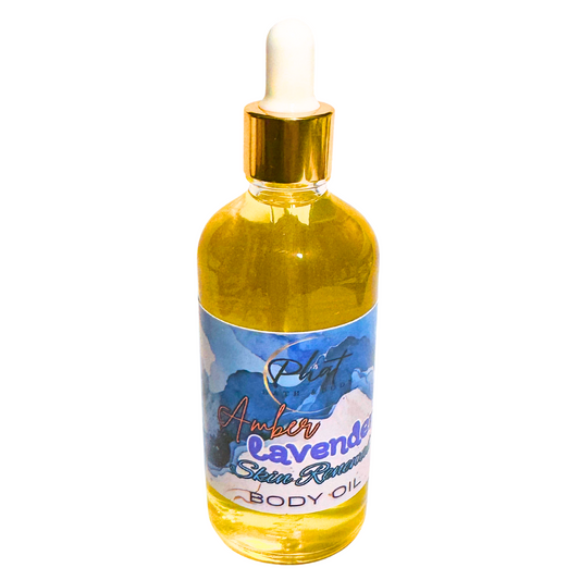 Amber and Lavender Skin Renewal Natural Body Oil