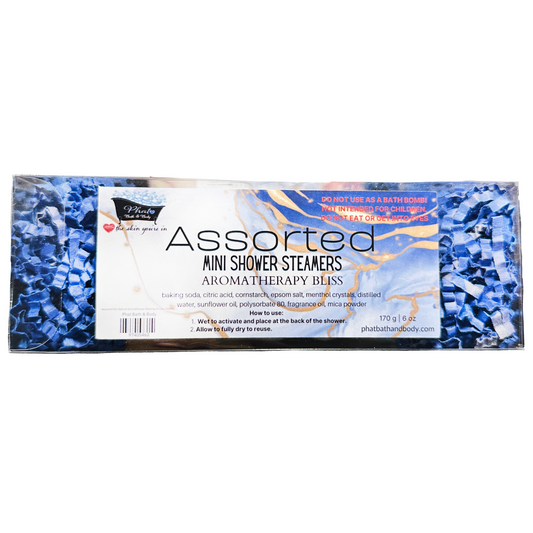Assorted Mini Natural Aromatherapy Relaxing Shower Steamers