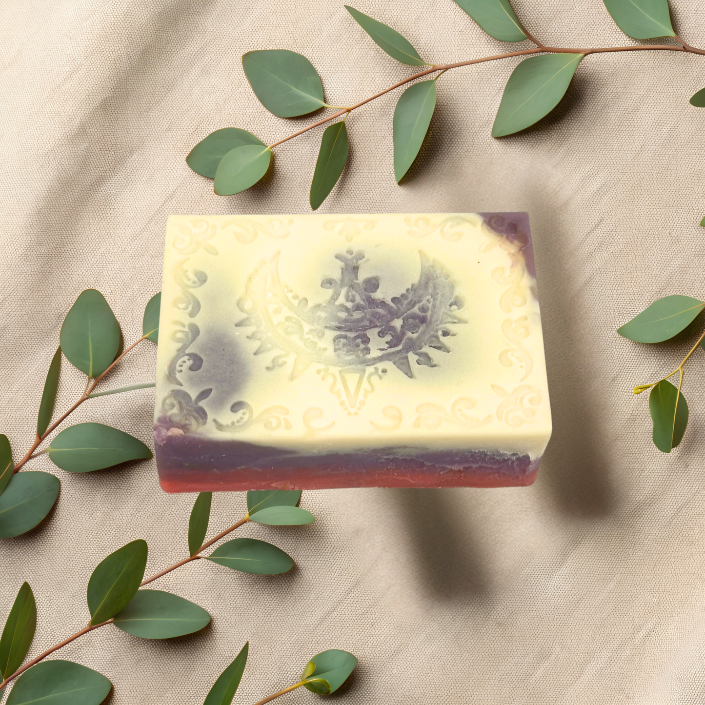 Bed of Roses Signature Scent Handmade Natural Bar Soap for Dry Skin with Coconut & Olive Oil Soap
