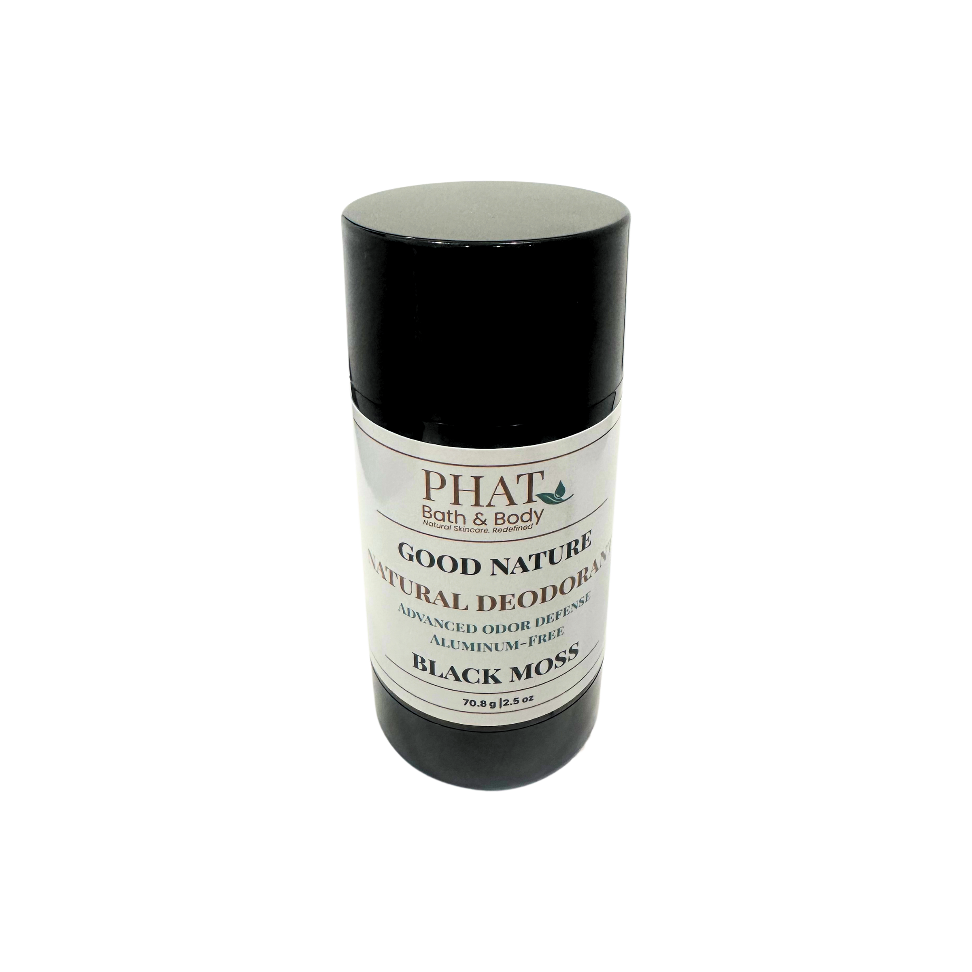 Black Moss | Good Nature | Men's Natural Deodorant | 2.5 oz