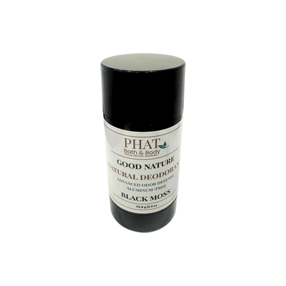 Black Moss | Good Nature | Men's Natural Deodorant | 2.5 oz