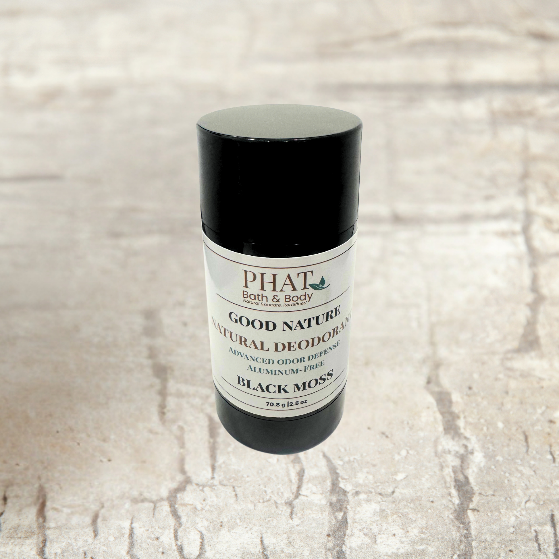 Black Moss | Good Nature | Men's Natural Deodorant | 2.5 oz